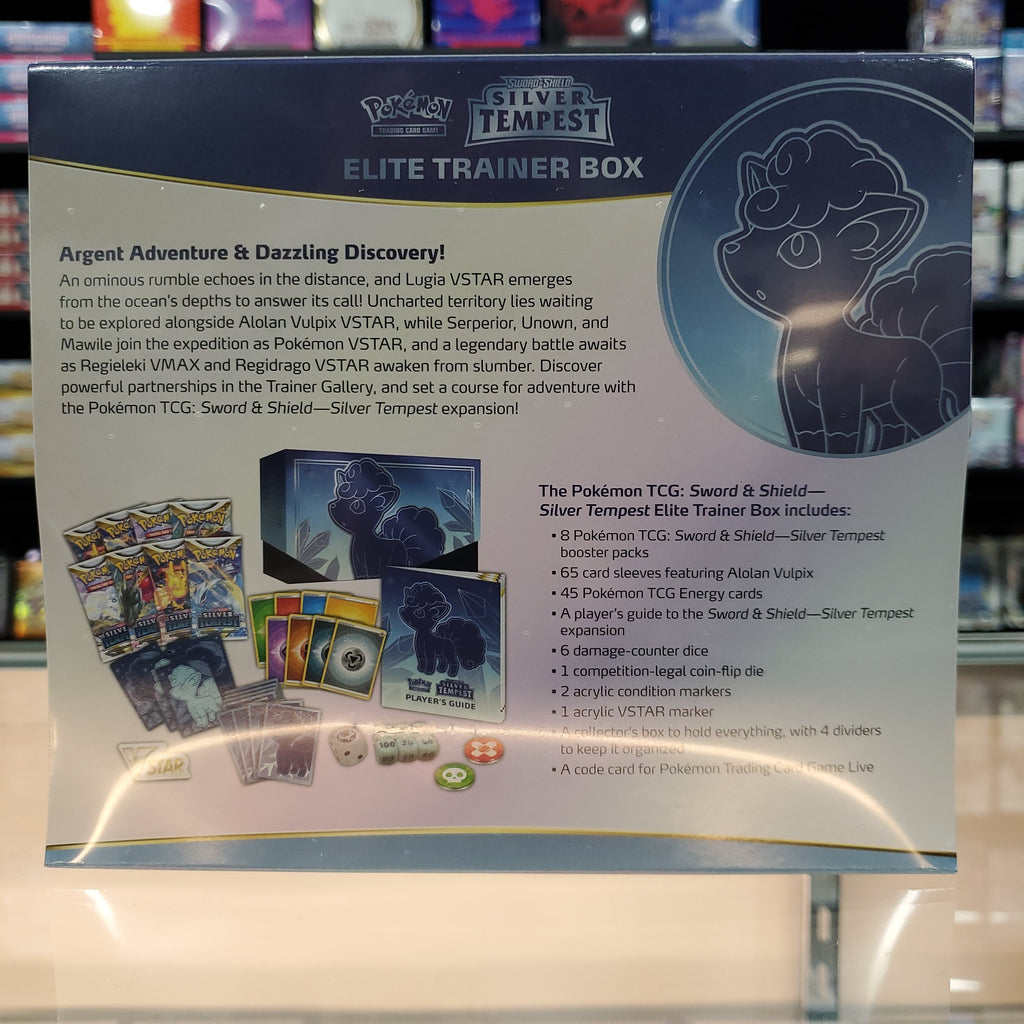 new Hot Sale : Sword & Shield: Silver Tempest - Elite Trainer Box