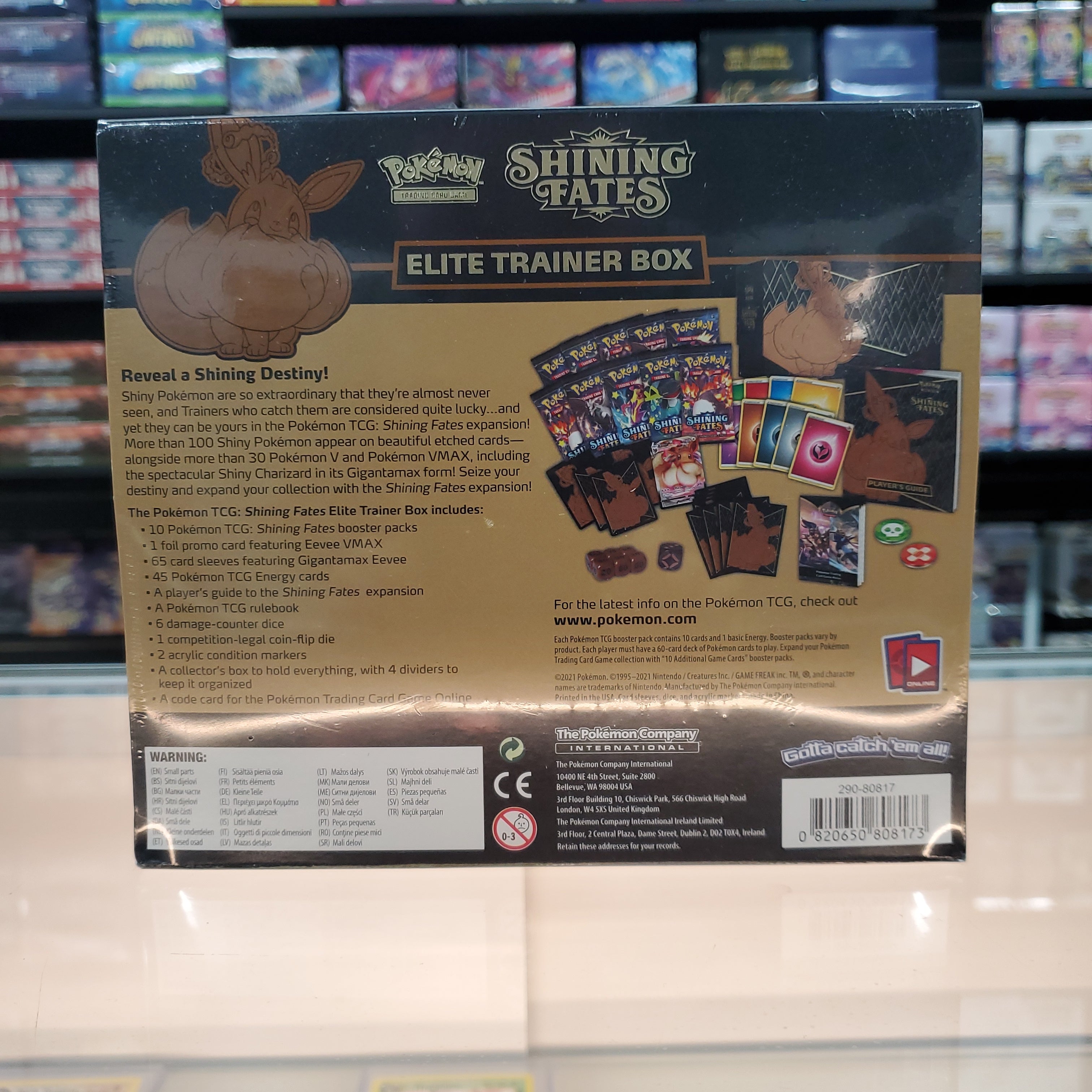 new Hot Sale : Shining Fates - Elite Trainer Box