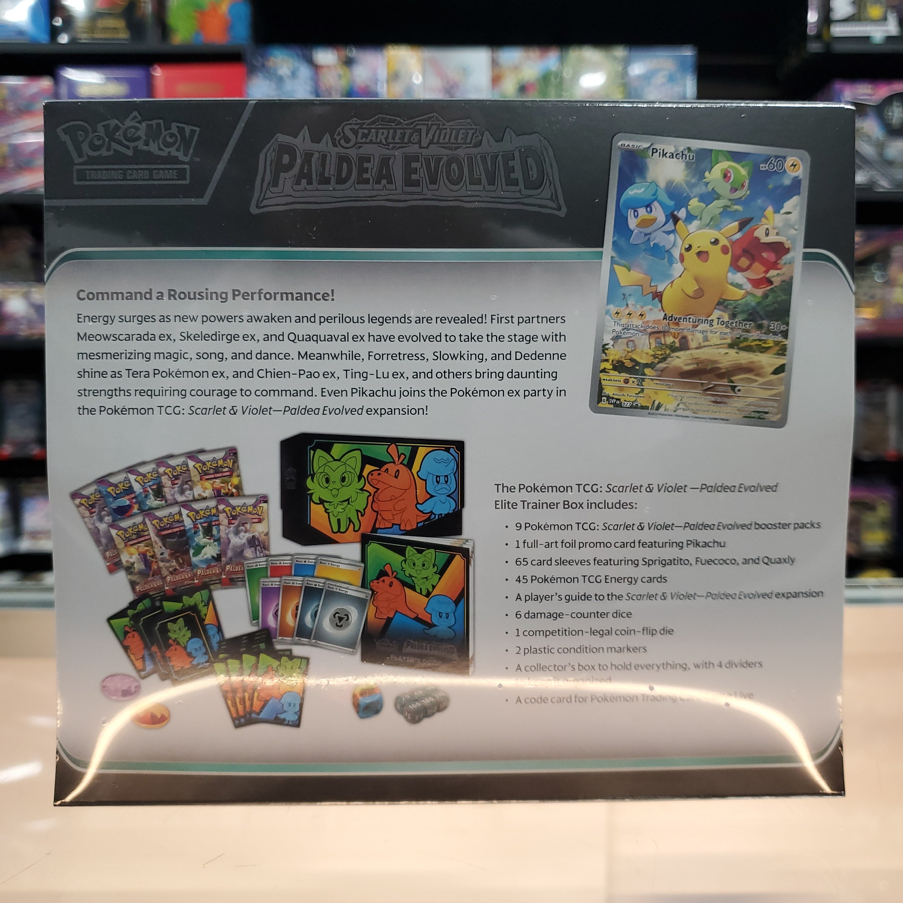 new Hot Sale : Scarlet & Violet: Paldea Evolved - Elite Trainer Box