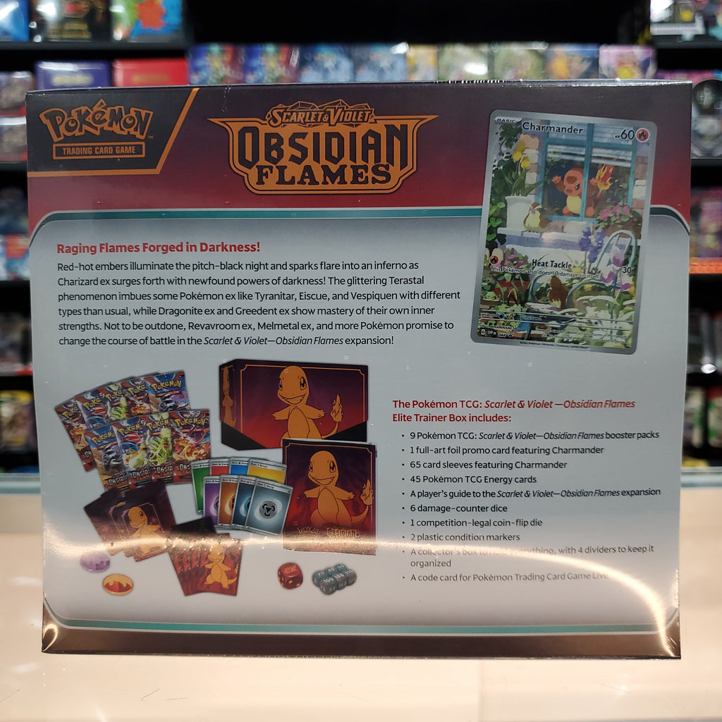new Hot Sale : Scarlet & Violet: Obsidian Flames - Elite Trainer Box