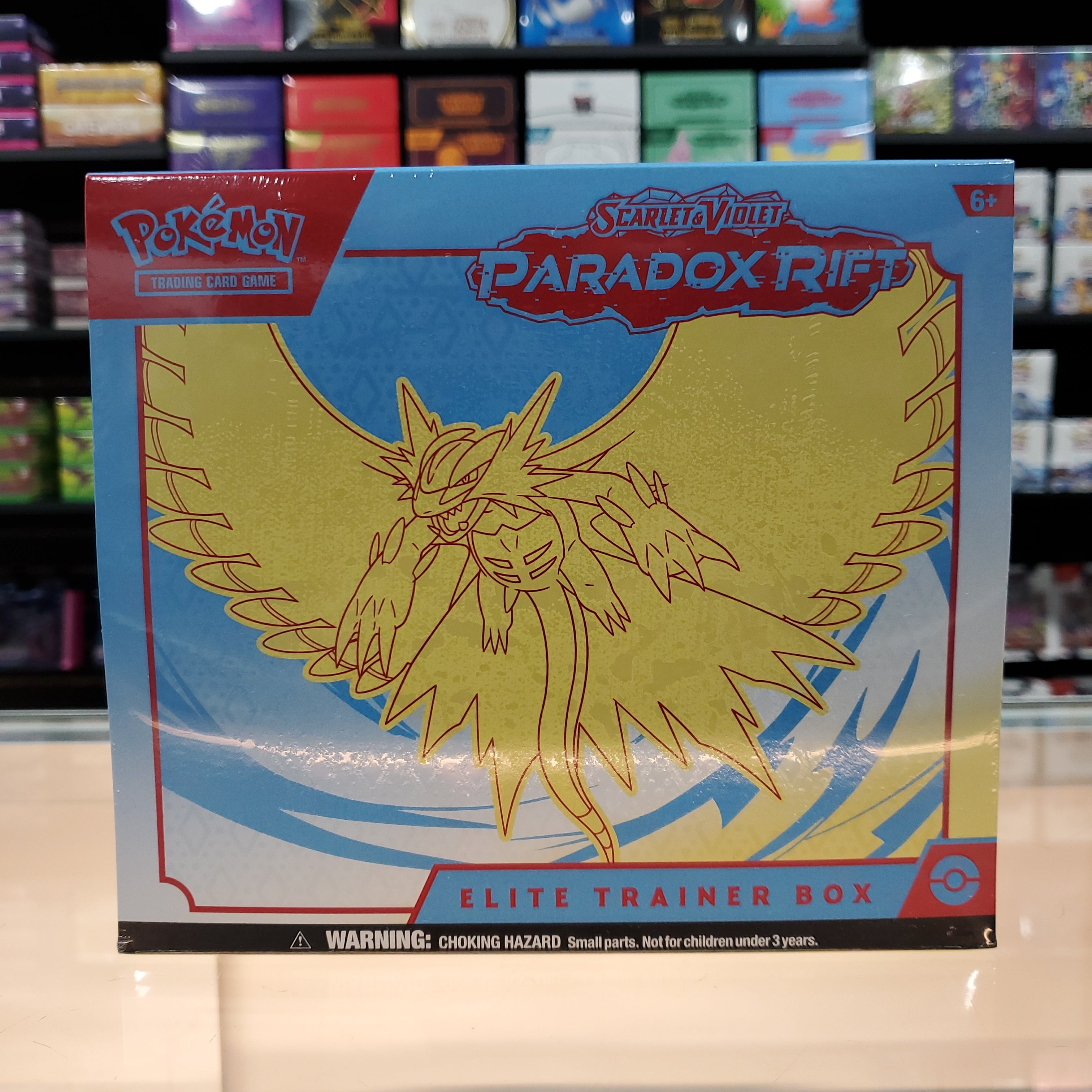 new Hot Sale : Scarlet & Violet: Paradox Rift - Elite Trainer Box (Roaring Moon)