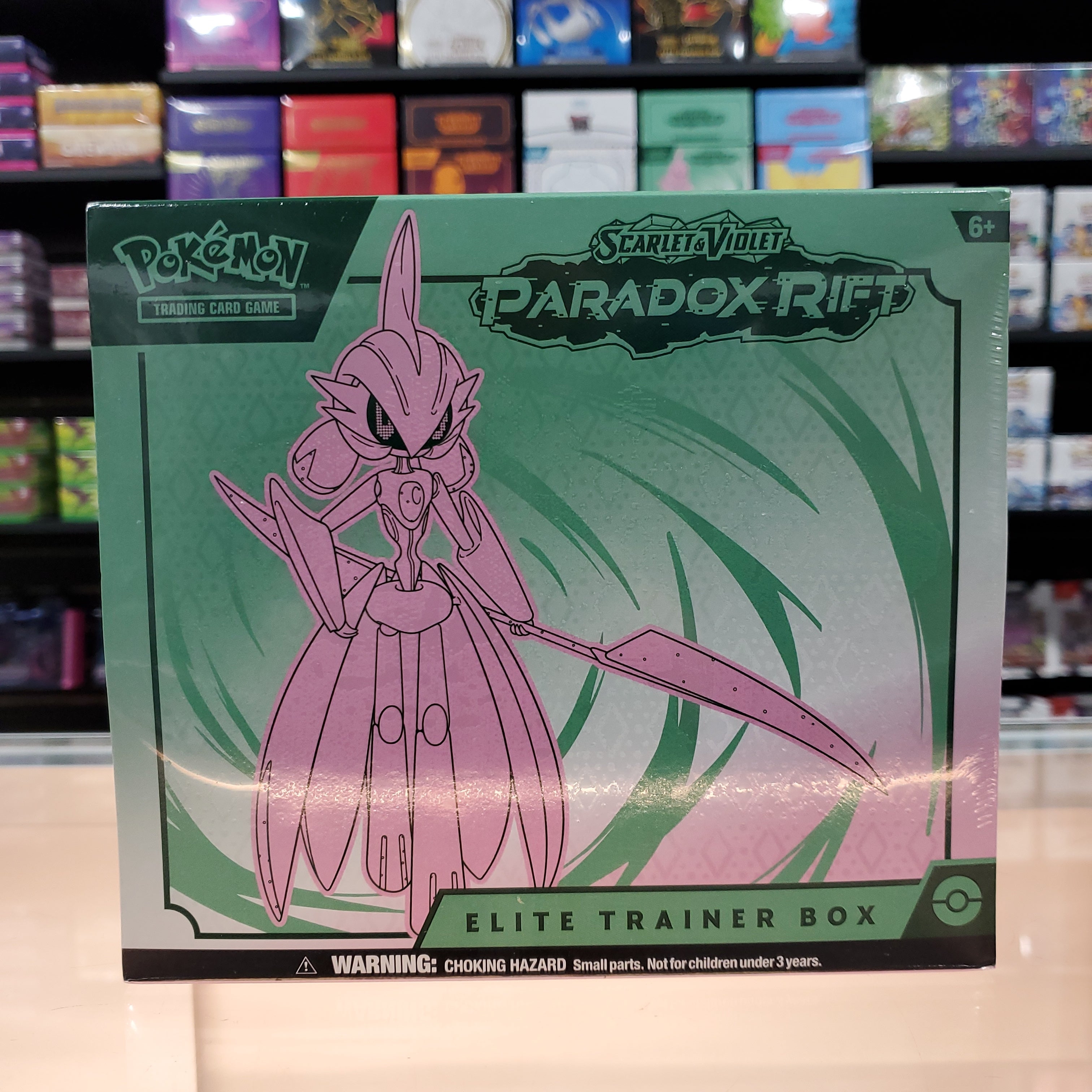 new Hot Sale : Scarlet & Violet: Paradox Rift - Elite Trainer Box (Iron Valiant)