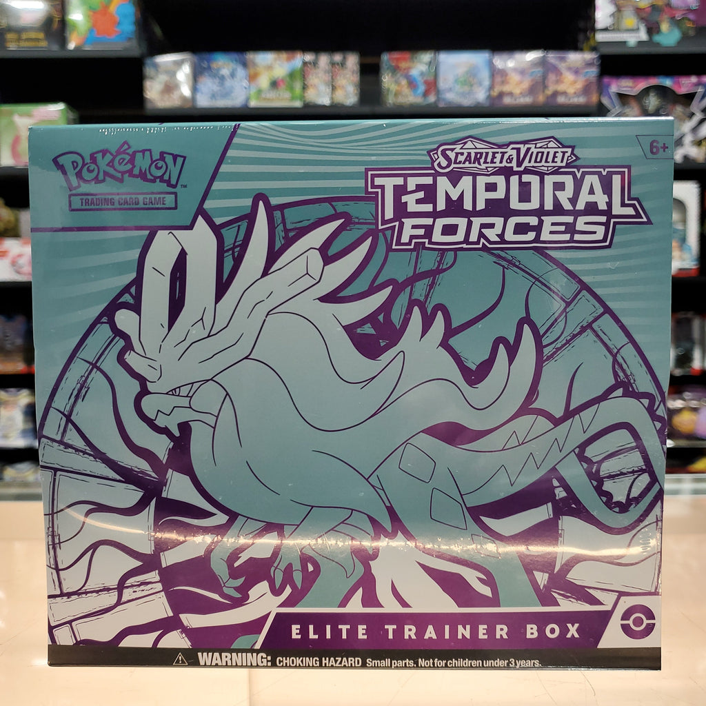 new Hot Sale : Scarlet & Violet: Temporal Forces - Elite Trainer Box (Walking Wake)