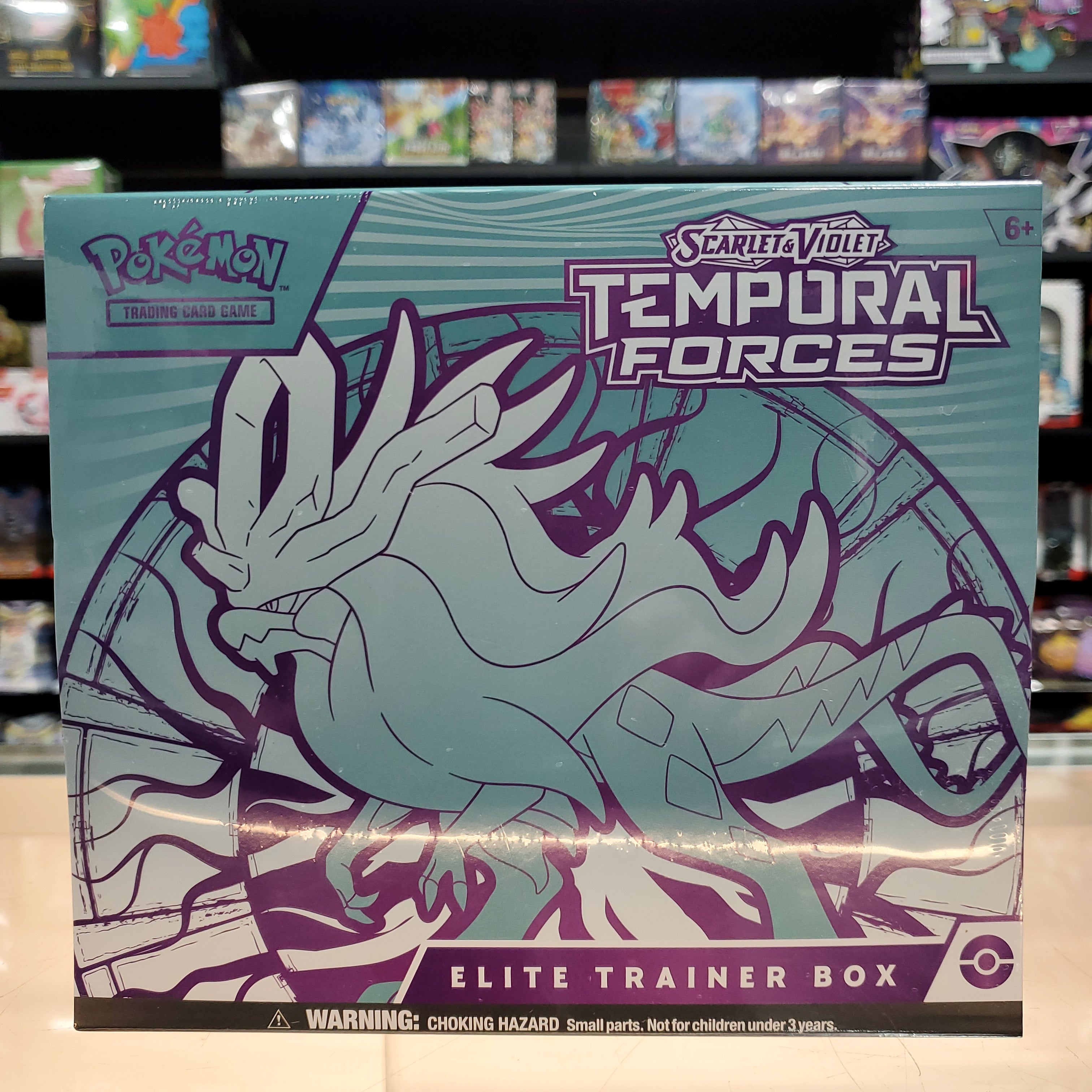 new Hot Sale : Scarlet & Violet: Temporal Forces - Elite Trainer Box (Walking Wake)