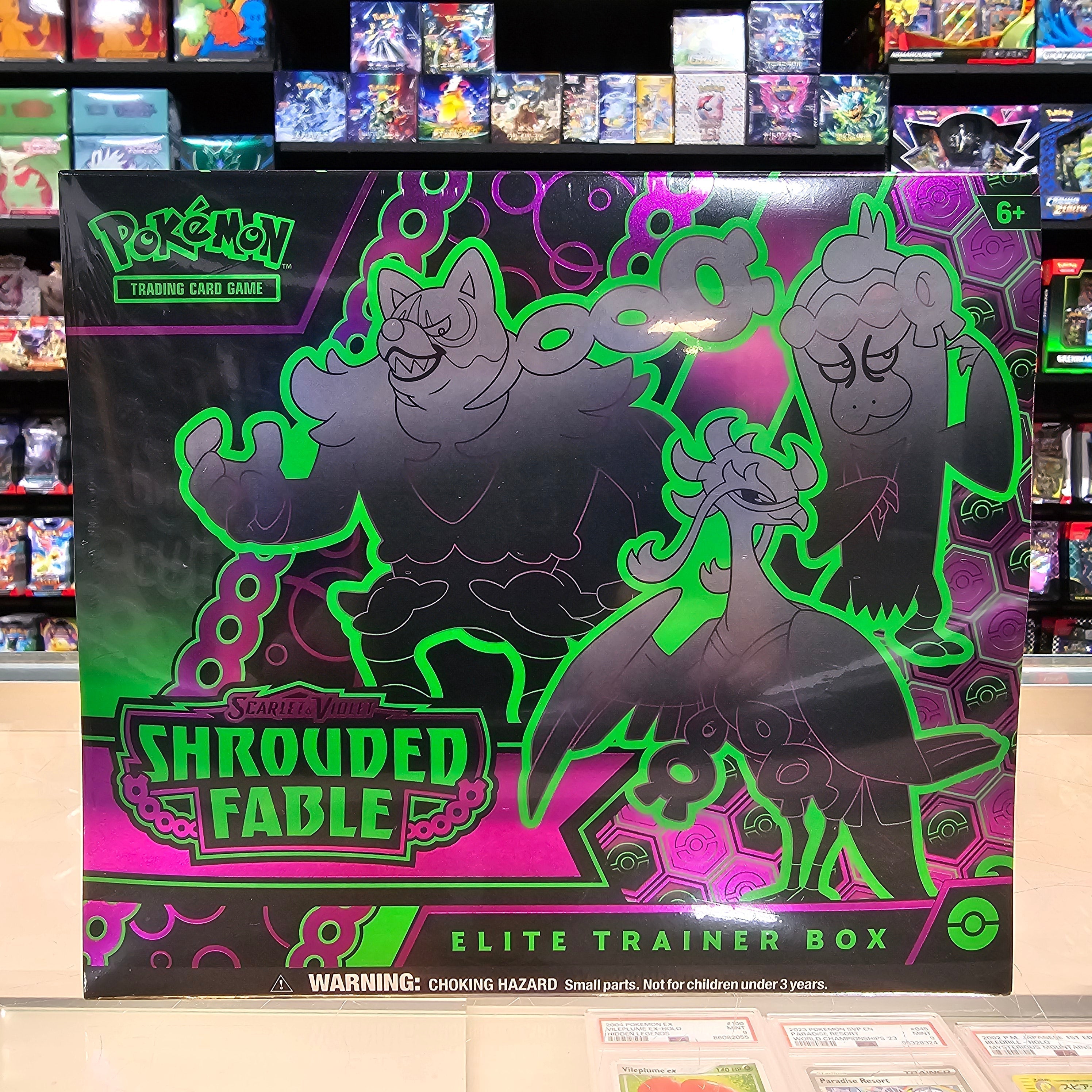 new Hot Sale : Scarlet & Violet: Shrouded Fable - Elite Trainer Box