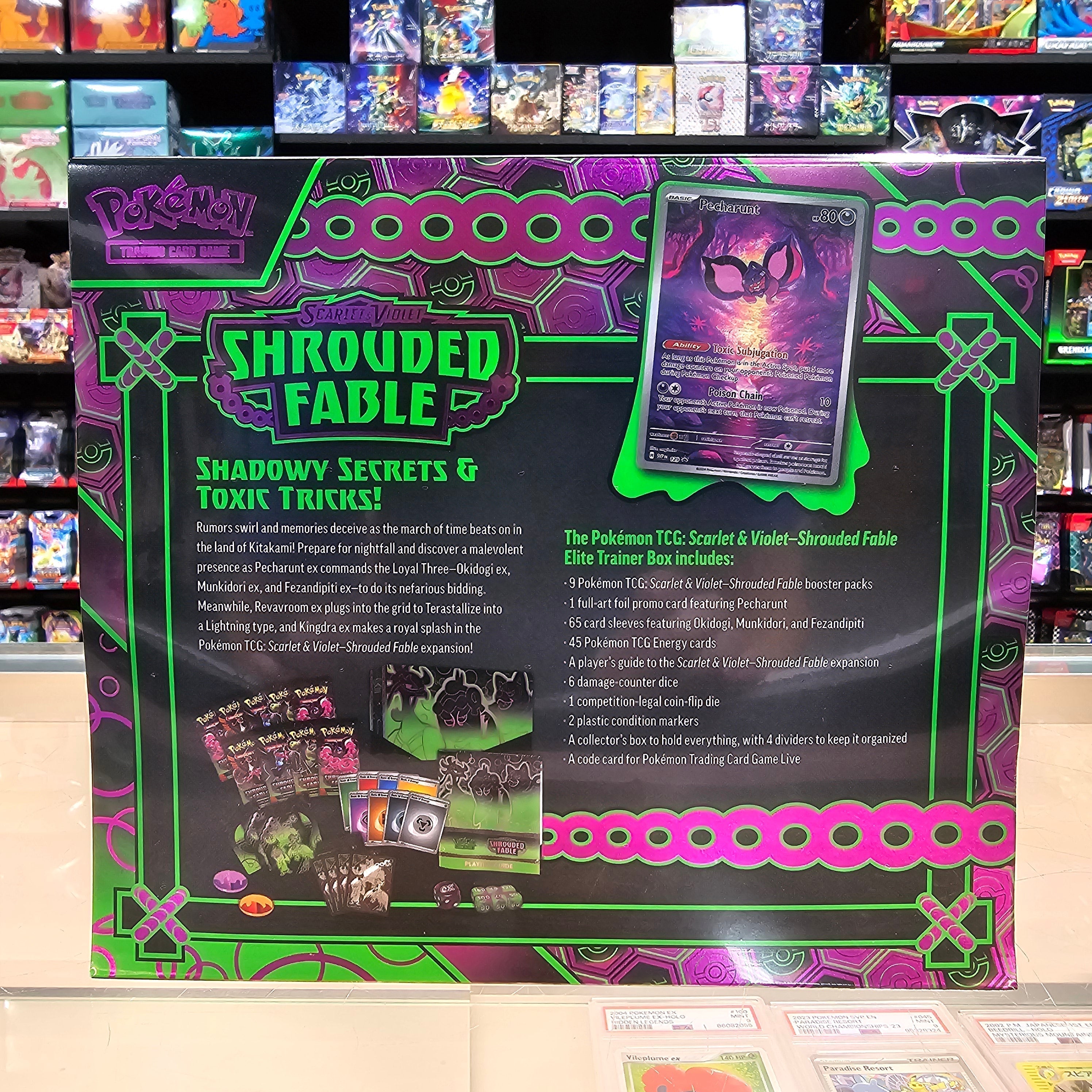 new Hot Sale : Scarlet & Violet: Shrouded Fable - Elite Trainer Box