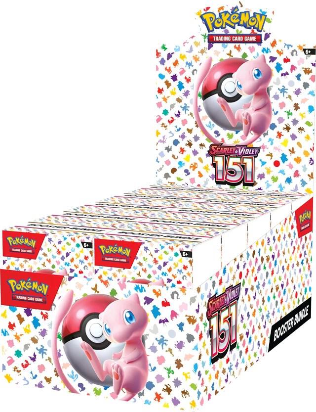 new Pokémon  151 Booster Bundle Display - SV: Scarlet & Violet 151 (MEW)