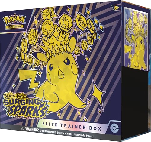 new Hot Sale ：Scarlet & Violet - Surging Sparks Elite Trainer Box