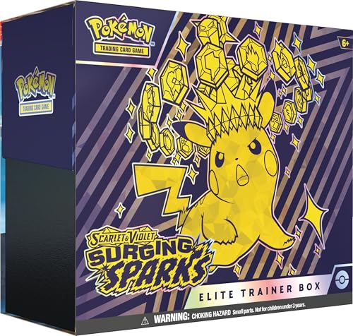 new Hot Sale ：Scarlet & Violet - Surging Sparks Elite Trainer Box