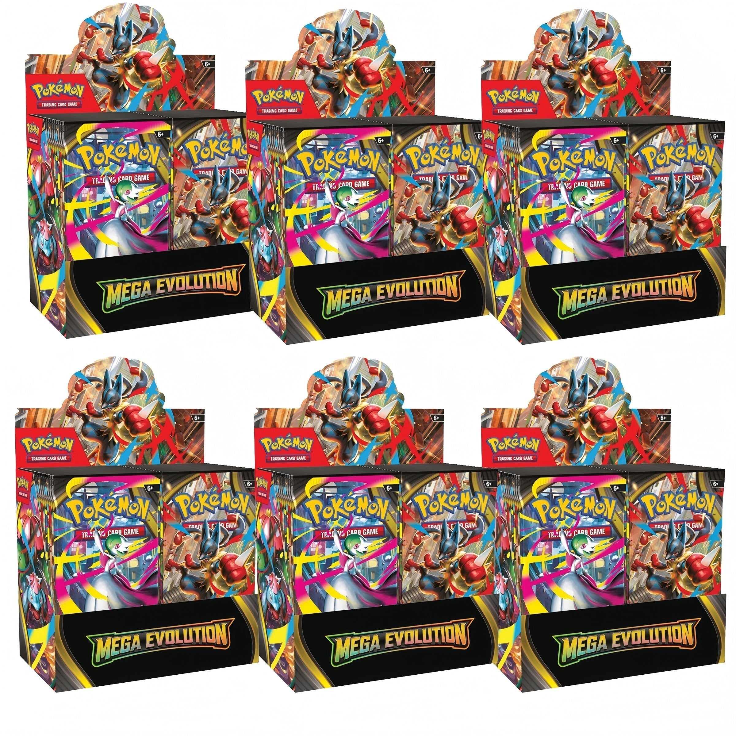new releases Pokemon TCG Scarlet & Violet Mega Evolution Booster Display (36) PKM-SV11-BD （6Boxes）