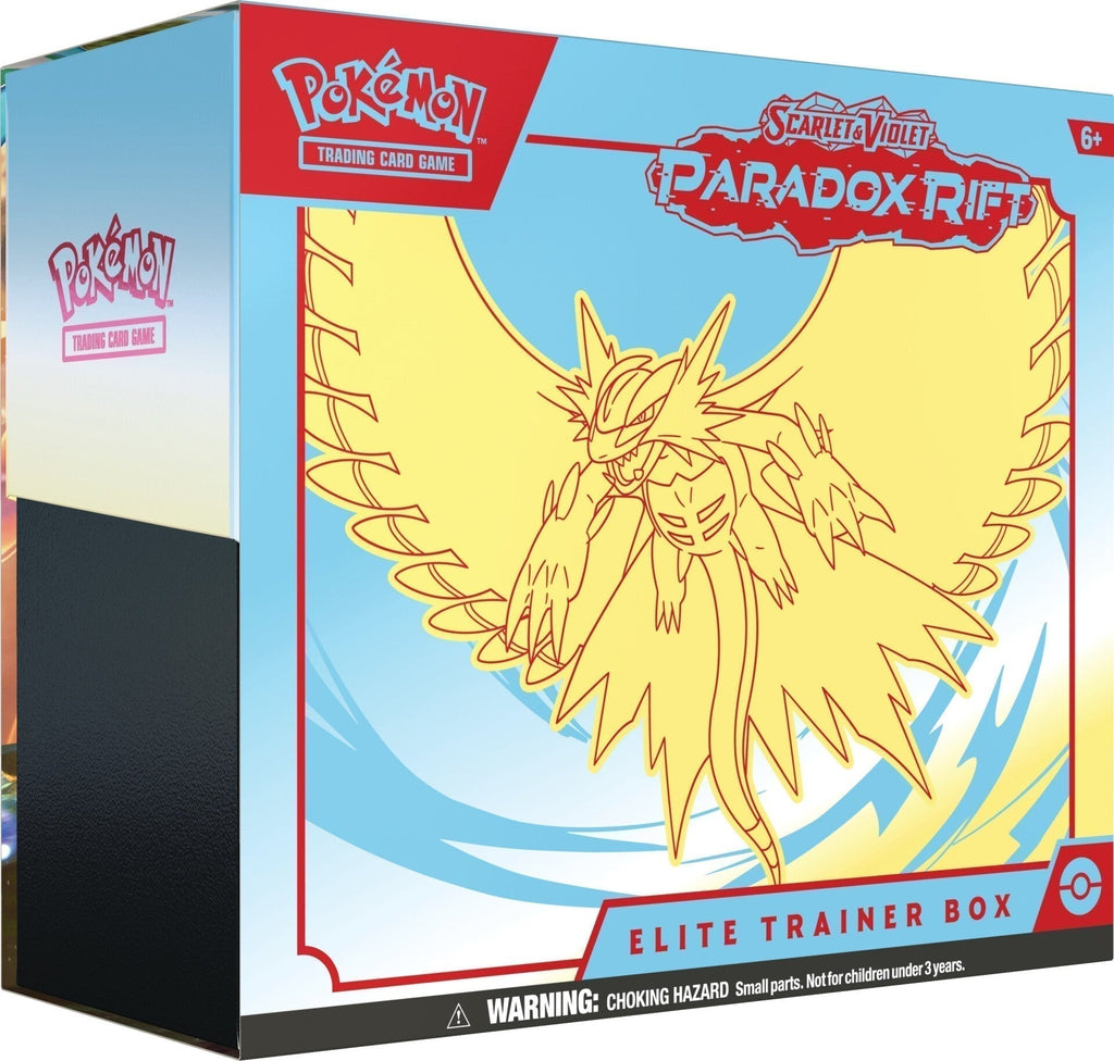 new Hot Sale : Scarlet & Violet: Paradox Rift - Elite Trainer Box (Roaring Moon)