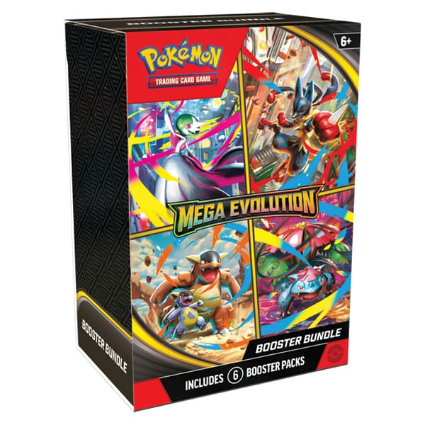 new releases Pokemon TCG: Mega Evolution - Booster Bundle Box