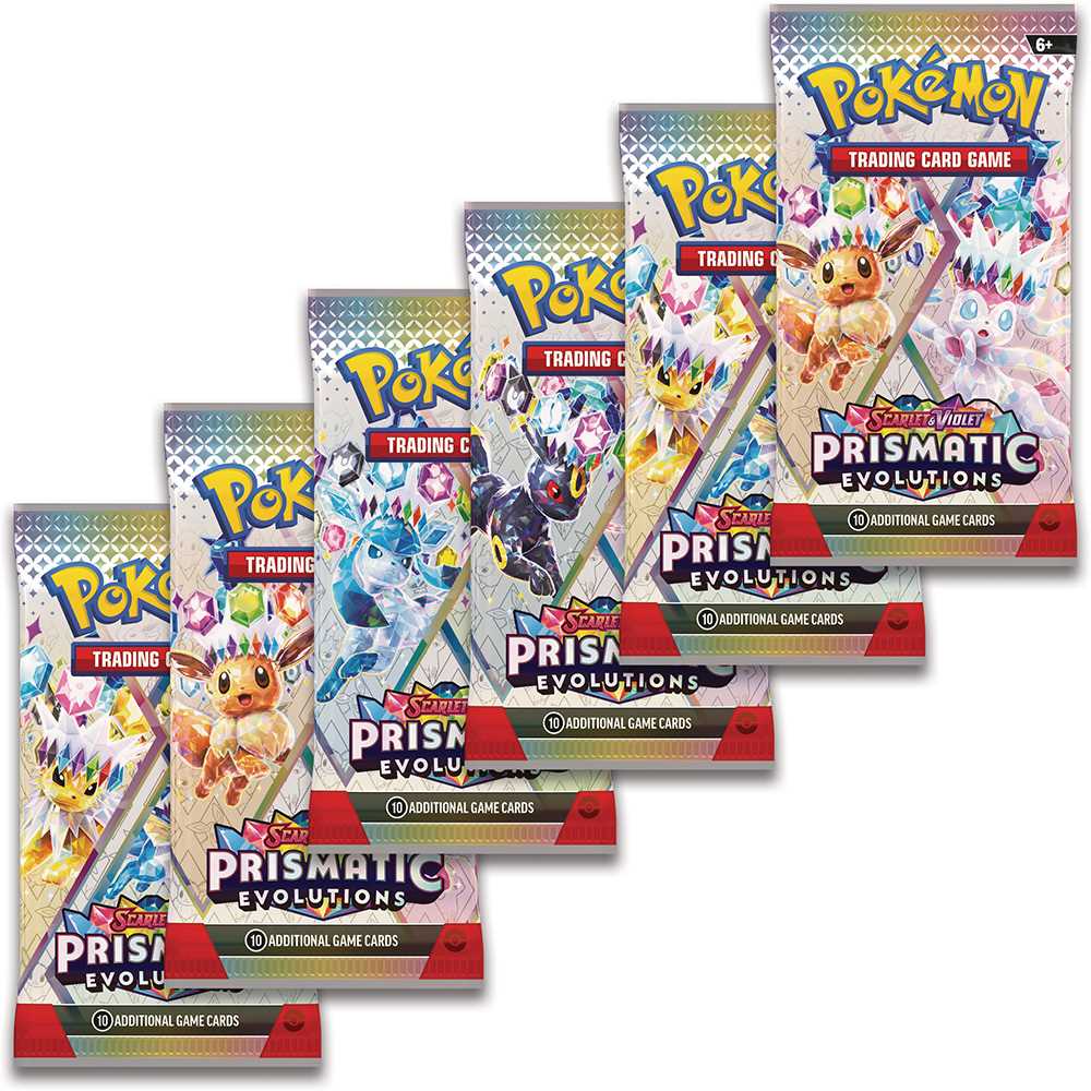 new Pokémon TCG: Scarlet & Violet 8.5 - Prismatic Evolutions - Booster Bun -10 Booster Bundles