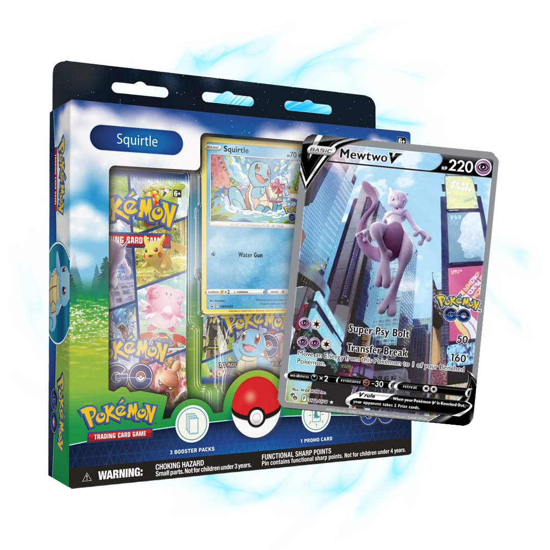 new  Go Squirtle Collection Box