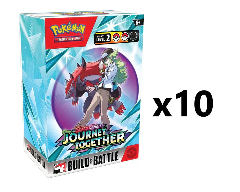 new Poke Journey Together SV09 Build & Battle Sealed Display