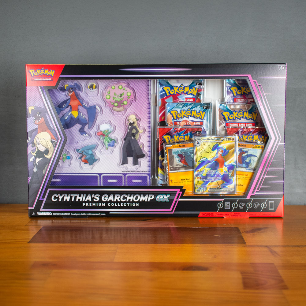 new Hot Sale Cynthia's Garchomp ex Premium Collection