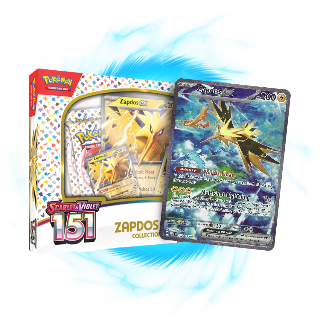 new  151 Zapdos Collection Box