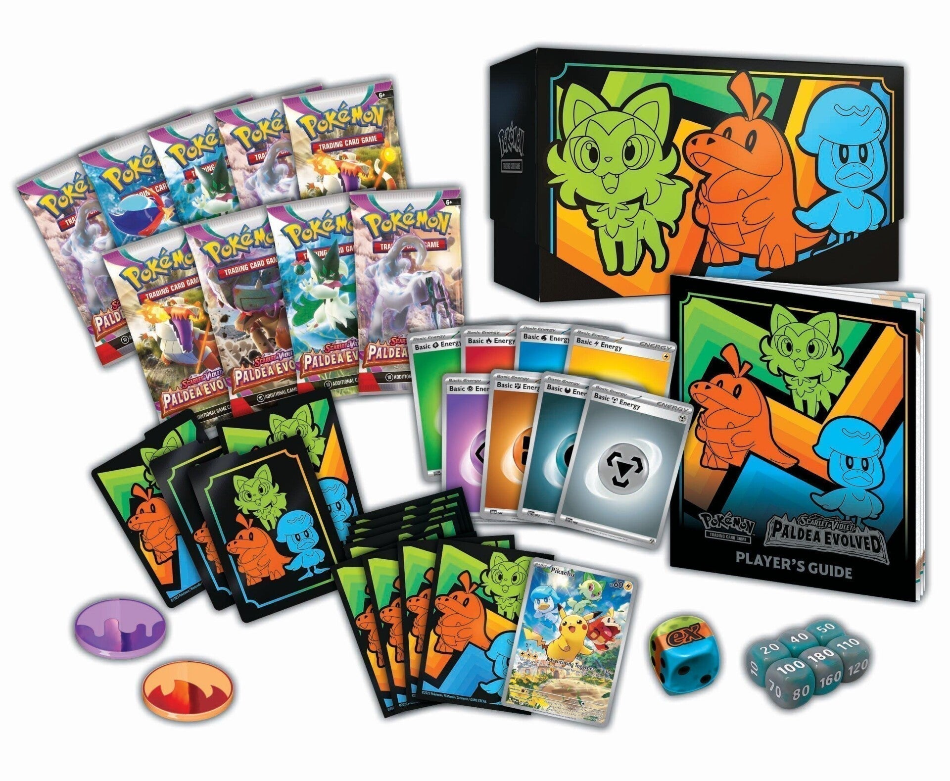 new Hot Sale : Scarlet & Violet: Paldea Evolved - Elite Trainer Box