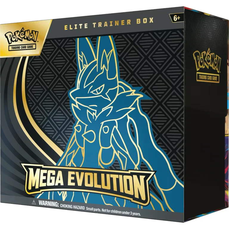 new releases Pokemon TCG: Mega Evolution (Mega Lucario) Elite Trainer Box ETB