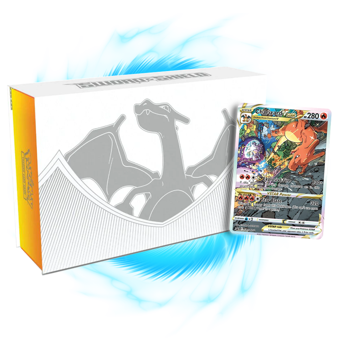 new  Sword & Shield Charizard Ultra Premium Collection Box